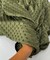 Olive Minky Dot Fabric by the Yard, 60" Wide Ultra-Soft Plush Minky Fabric for Baby Blankets, Nursery Decor, Plush Toys & Sewing